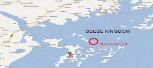 Map of Ssese Islands